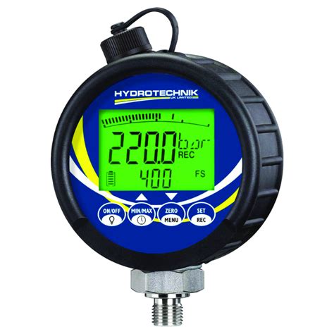 Data Logging Digital Pressure Gauges | Hydrotechnik UK Ltd