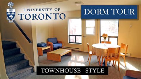 Dorm Tour @ University of Toronto Mississauga (Townhouse style) 2019 - YouTube