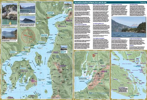 Sea to Sky Marine Trail Kayaking Map – Wild Coast Publishing