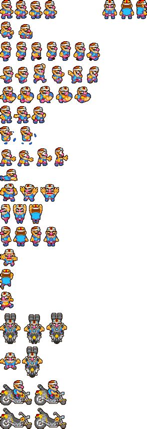 Wario Sprite Sheet (WarioWare) by GreninjaxUltraPro on DeviantArt