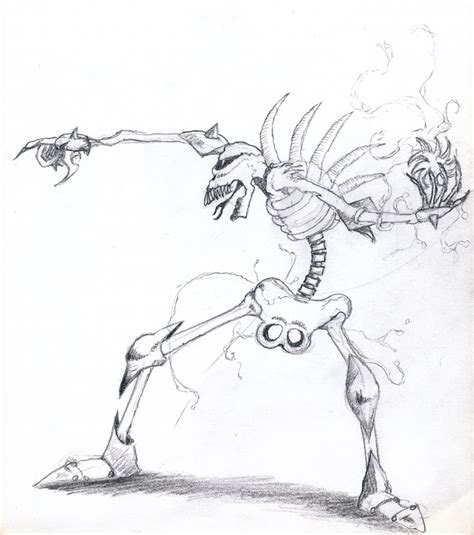 Skeleton Wizard by Arkheno on DeviantArt