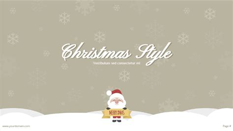 Free Christmas Google Slides Templates