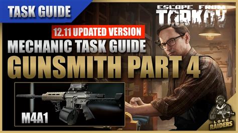 SEE UPDATED VIDEO (link in description) Gunsmith Part 4 (M4A1 12.10) - Escape From Tarkov EFT ...