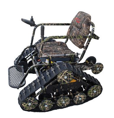 Action TrackChair is an All-Terrain Wheelchair with Tank Tracks, Here's a Closer Look - TechEBlog