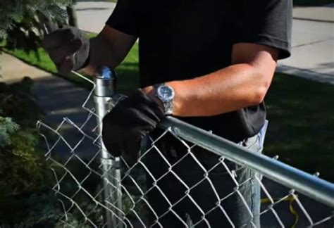 Guide to Installing a Chain-Link Fence at The Home Depot