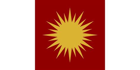 Flag for the Yezidi : vexillology