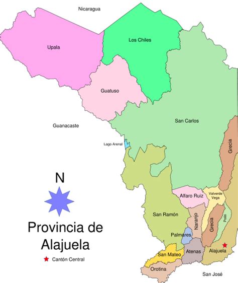 Alajuela (provincia) - Ticopedia, el portal de Costa Rica