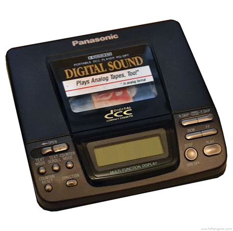 Panasonic RQ-DP7 Portable Digital Compact Cassette Player Manual | HiFi ...