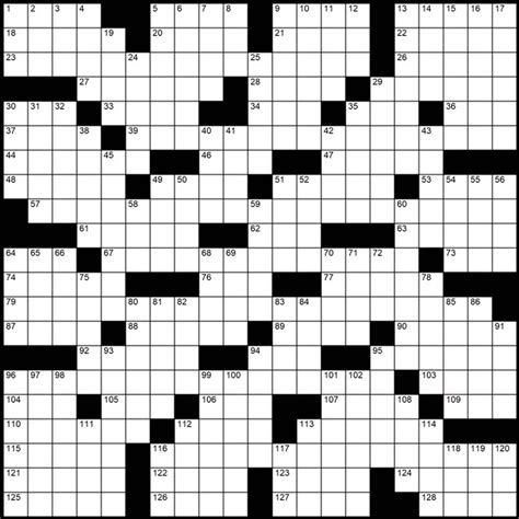 Printable Wsj Crossword - Printable Crossword Puzzles