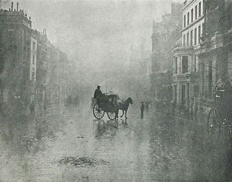 A Foggy Day in London 1896 | Victorian london, Vintage photography, Photo