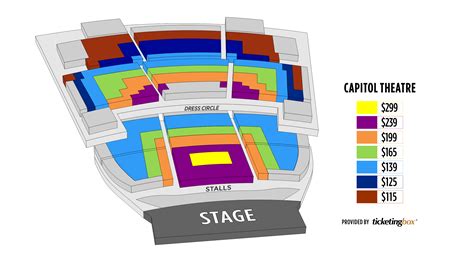 Sydney Capitol Theatre Seating Chart