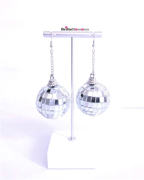 Disco Ball Earrings – BrittsBlossoms