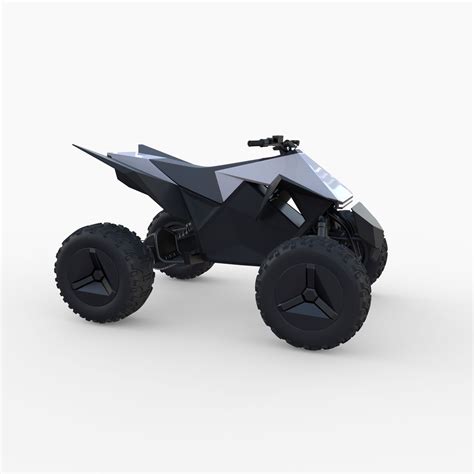 Tesla Cyberquad ATV | Tesla, Atv, Brochure design inspiration