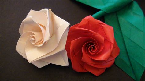 How To Make An Easy Origami Rose - vrogue.co