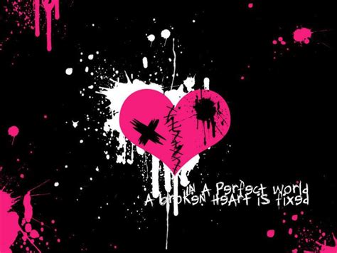 Emo Heart wallpaper desktop free download Wallpapers