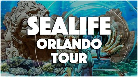 Sea Life Orlando Aquarium Tour - YouTube