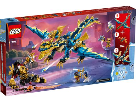 LEGO® Ninjago 71796 Kaiserliches Mech-Duell gegen den Elementardrachen (2023) ab 62,90 € / 40% ...