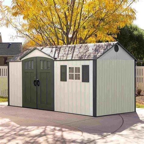 Lifetime Plastic Shed 12.5X8 | Garden Street