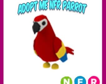 Neon Parrot Adopt Me - Etsy