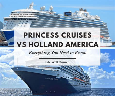 Princess Cruises Vs Holland America - Everything You Need to Know ...