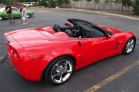 Red C6 Red Corvette Grand Sport Converible - BenLevy.com