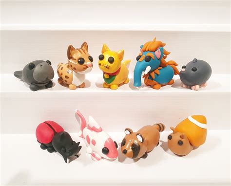 Roblox Adopt Me Pets Figures Ancient - Etsy UK | Pets, Adoption, Clay figures