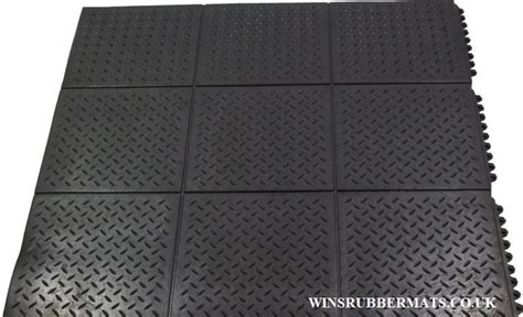 Rubber Interlocking Floor Mat | Wins Rubber Mats