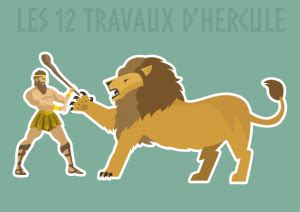 Les 12 travaux d’Hercule – 1 – Le lion de Némée – Rallye lecture en ligne