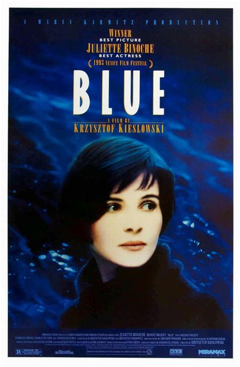 Three Colors: Blue Movie Poster (#1 of 2) - IMP Awards