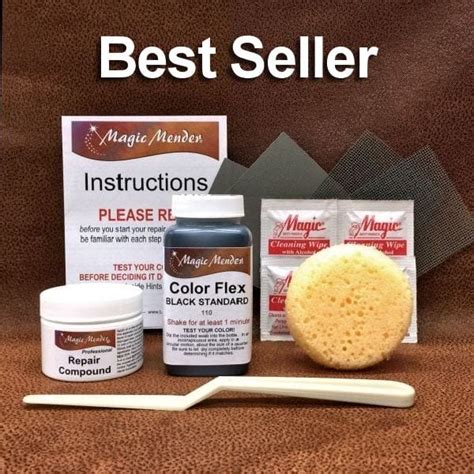 Magic Mender® | Leather & Vinyl Repair Kit for Furniture, Autos and More!