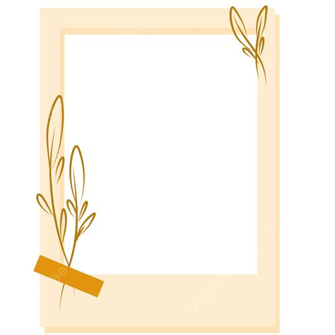 Aesthetic Polaroid Simple Cut, Polaroid, Aesthetic, Clipart PNG Transparent Clipart Image and ...