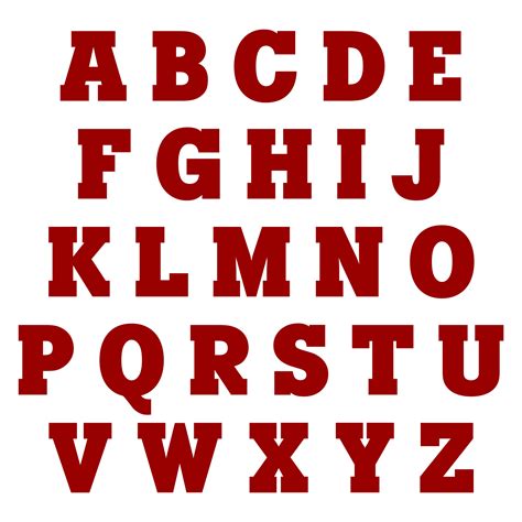 A To Z Free Printable Alphabet Letters Banner