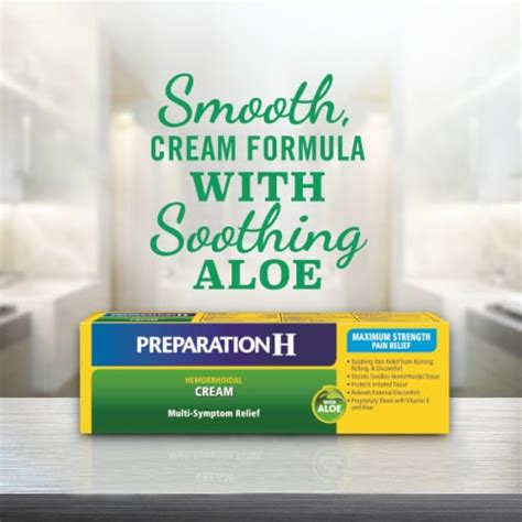 Preparation H Hemorrhoid with Aloe Multi-Symptom Relief Cream, 1.8 oz - Kroger