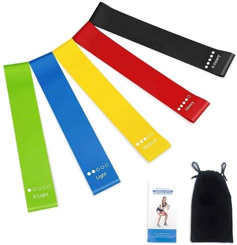 Mini Loop Bands ( Set of 5 ) - EX098 - Sam Sports UAE | Gym & Fitness Equipment Online Store in ...