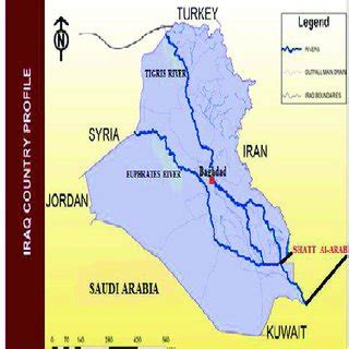 1The location of Shatt Al-Arab River in South of Iraq (Google map,2012 ...