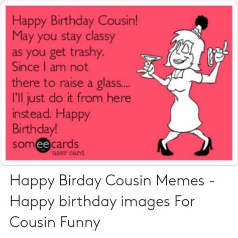 Download Meme Happy Birthday Cousin Funny Male | PNG & GIF BASE | Happy birthday quotes funny ...