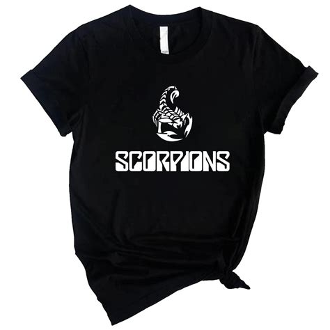 Scorpions Band Logo Tour T Shirt Designed & Sold By CrystaJohnson