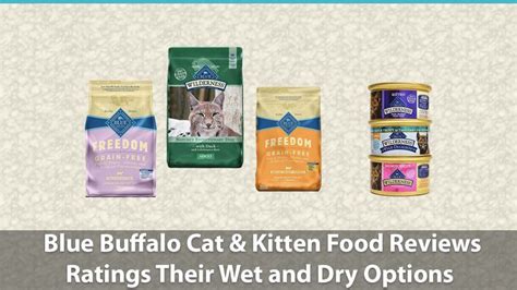 Blue Buffalo Cat & Kitten Food Reviews | Ratings Wet and Dry Options