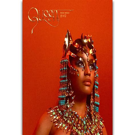 S2835 Album Cover Nicki Minaj Queen Rap Music Rapper Star Wall Art Painting Print On Silk Canvas ...