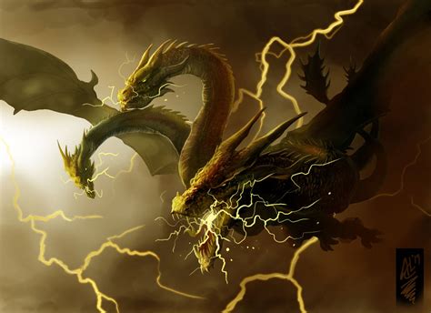 King Ghidorah by Trevone on DeviantArt