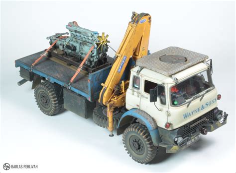 Bedford Truck scale model