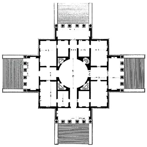 villa mantegna plan - Sök på Google | Andrea palladio, Maneirismo ...