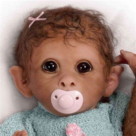 Ashton Drake “Clementine Needs A Cuddle” Baby Monkey Doll Review ...