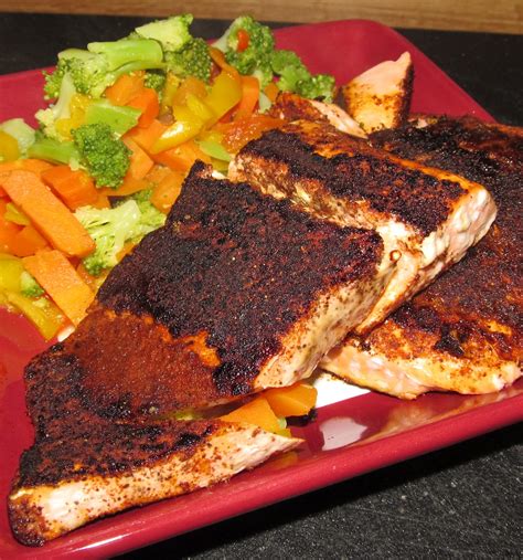 Bit of Blue Sky: Recipe: Blackened Salmon