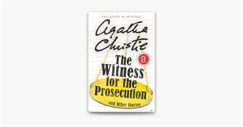 ‎The Witness for the Prosecution and Other Stories on Apple Books