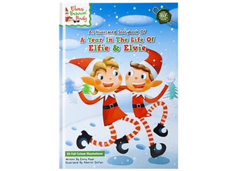 Hardback Book - A Year In The Life Of Elvie & Elfie A4 - Bargain ...