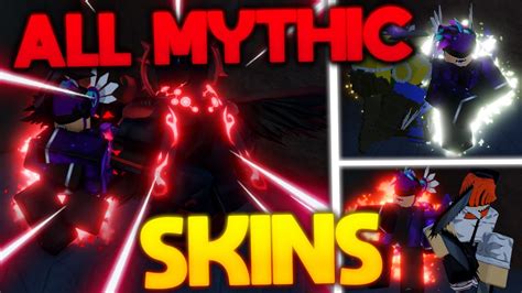 [AUT] ALL MYTHIC Skin Showcase on Update 2.0 (Part 3) - YouTube