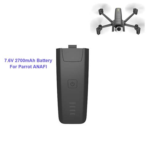 Battery and Accessories For Parrot ANAFI | Drones uk, Drone business, Battery