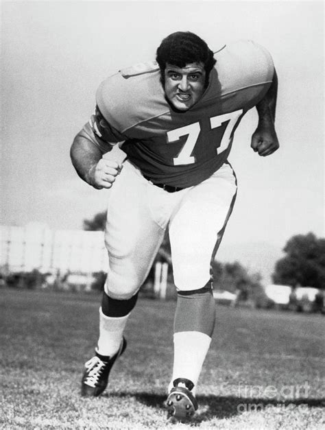 Lyle Alzado Of The Denver Broncos by Bettmann