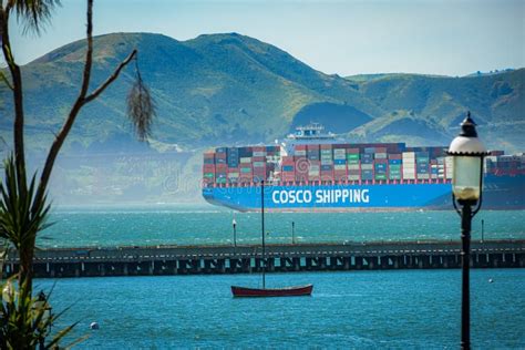 Costco Shipping Cargo Ship in San Francisco Editorial Photo - Image of ...